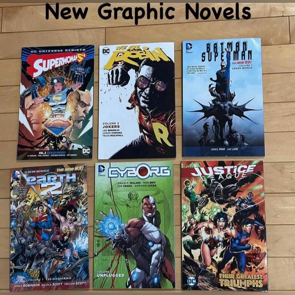 New DC Superhero Graphic Novels Collection